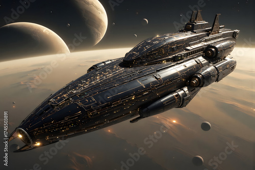 Starship in the expanse