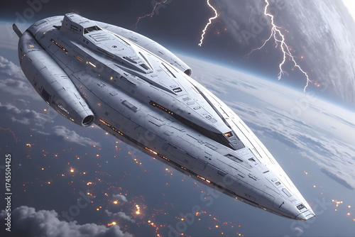 Starship in the expanse