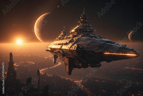 Starship in the expanse