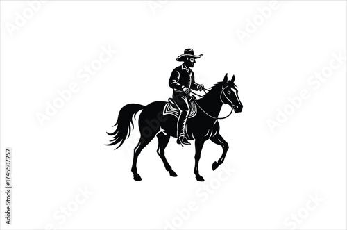 westem vector,  icon vector illustration, westem silhouette of a westem isolated on a white background, eps, png, svg,  vector,