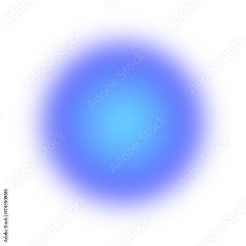 blue purple pink blurred gradient circle transparent background