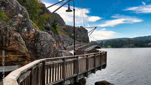 Uferweg / Promenade nach Gustafsberg bei Uddevalla / Schweden