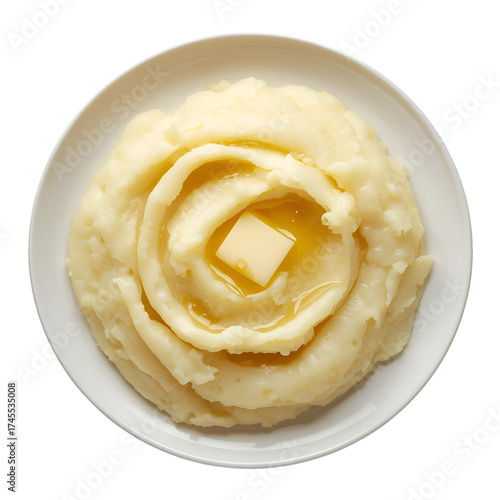 mashed potatoes in a bowl