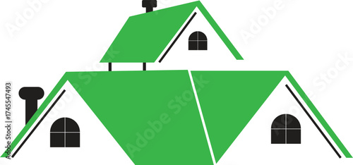 Illustration graphic vector of house building logo design