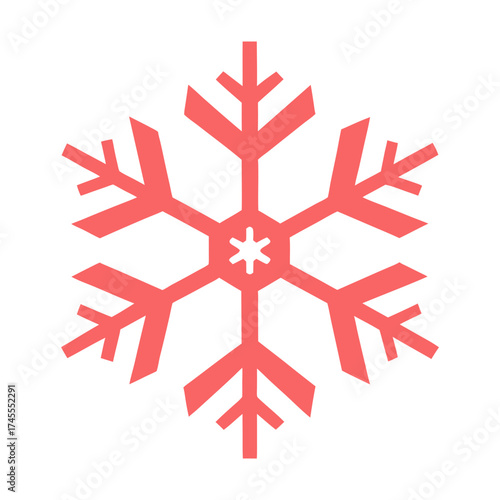 snowflake icon vector art
