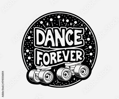 Typographic t-shirt design with some variants of motivational quotes