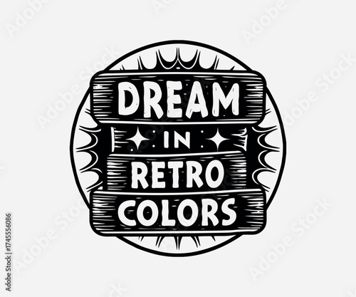 Typographic t-shirt design with some variants of motivational quotes