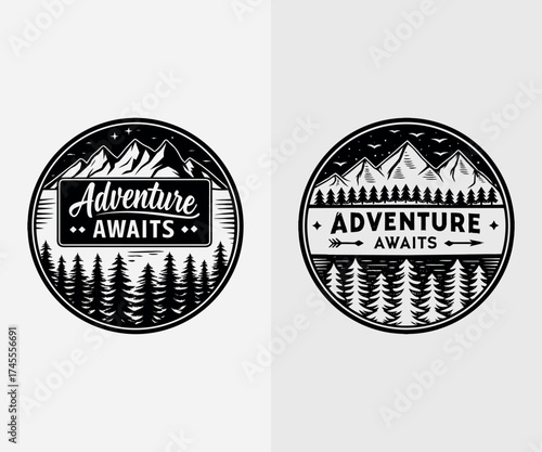 Typographic t-shirt design with some variants of motivational quotes