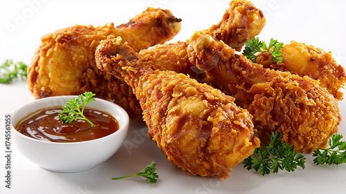 fried chicken drumsticks