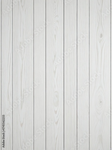 Vertical white painted wood planks with visible grain. Clean and simple background