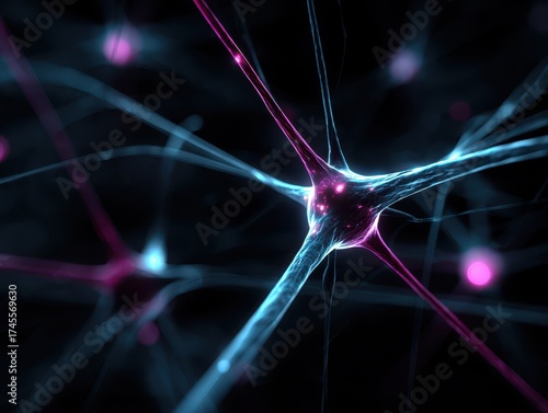 Abstract depiction of inter...