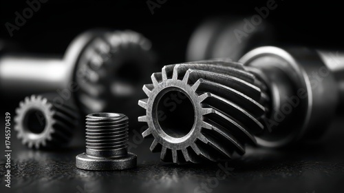 Metal gears with intricate ...