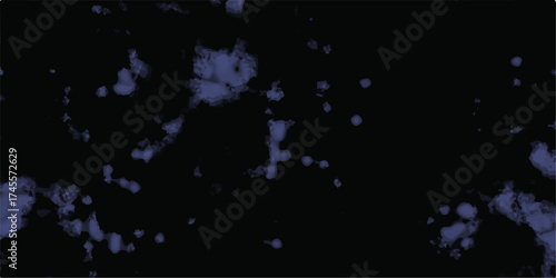 Abstract Watercolor blue grunge background painting. Abstract black and blue fantasy watercolor background. Black red abstract background with copy space for design. Overlays fog isolated on black.