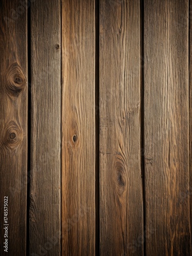 Vertical wooden planks with knots and grain patterns, rustic texture