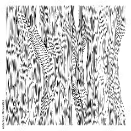 Abstract tree bark texture seamless pattern vector illustration for background and design one hundred char