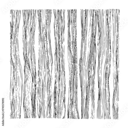 Seamless wood texture vector pattern background for graphic design and digital paper black and white art 100