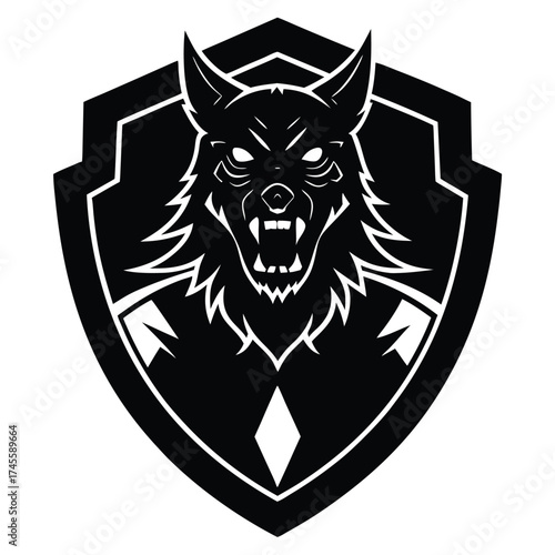 shield with lion