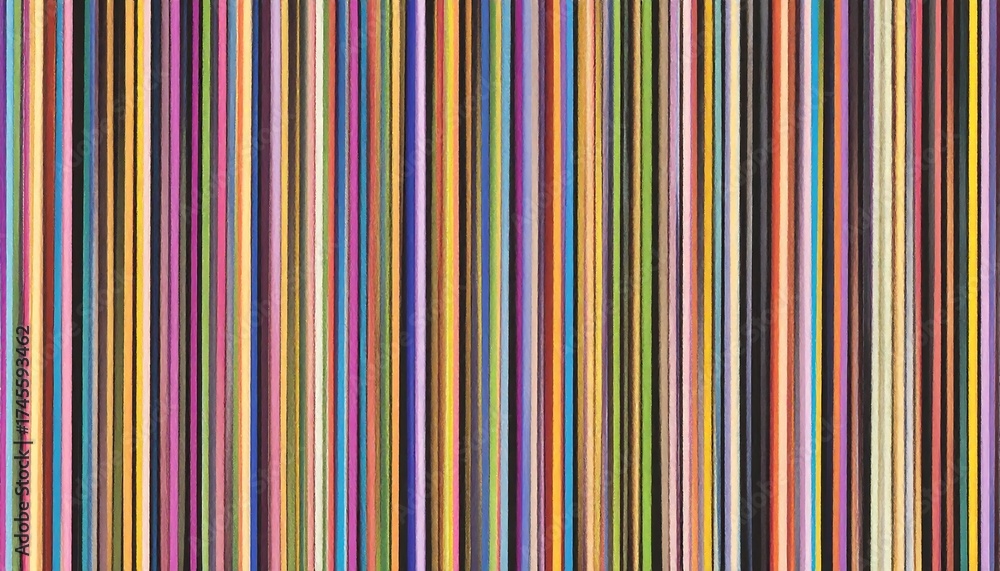 Obraz premium Multicolored vertical lines on a dark background