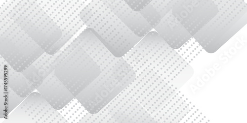 Minimalist White Background with Geometric Shapes and Subtle  Presentations pattern simple art nice