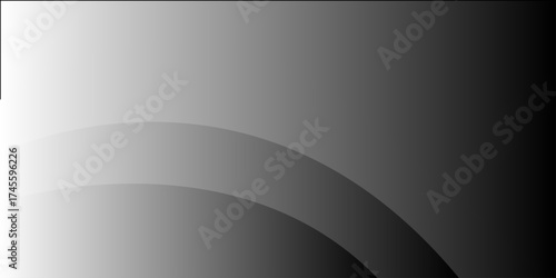Shiny brushed stainless steel metal surface with a gray abstract light pattern texture background
