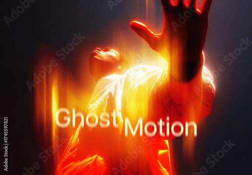 Ghost Motion Photo Effect Mockup