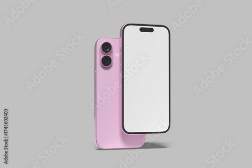 Phone Screen Mockup Your Design Blank