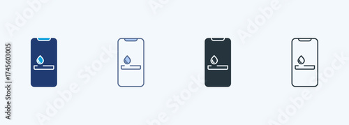 Blood Test Multiple Style Icon Collection 
