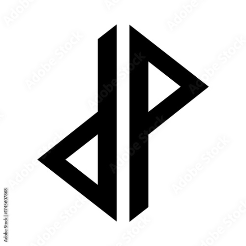 Free Download DP Generic Logo Vector Image - GFXLoad