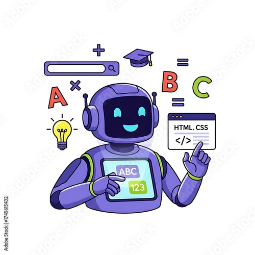AI Robot Assistant for E-Learning and Programming Education