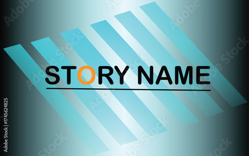 Striking Modern Logo Design with Gradient Background and Diagonal Line Accents Emphasizing the Word Modern Dynamically for Brand Identity