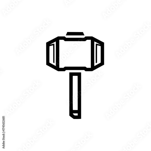 Thor's hammer icon