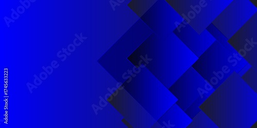 Abstract modern colorful geometric overlapping square pattern design of technology background. You can use for add, poster, design artwork, template, banner, print, annual report.	