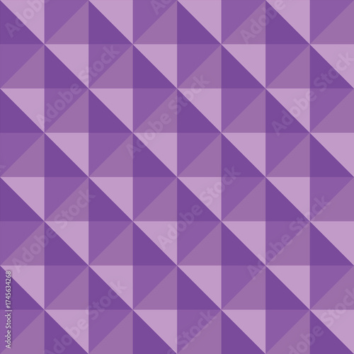 Geometric pattern in shades of Lavender