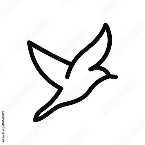 Flying Bird Vector Design Ideas Adobe Stock