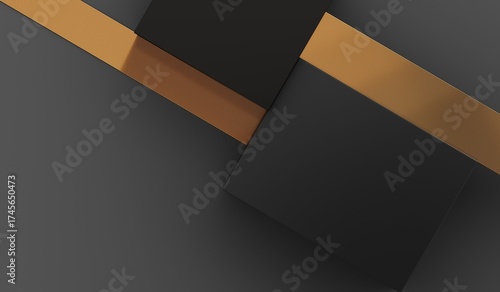 Abstract background, wallpaper, simple, elegant, 3D illustration