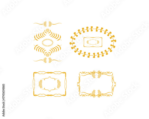 luxury shape set Vector ,Abstract Vector Free SVG Download