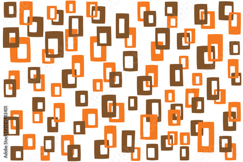 PrintGeometric patternin retro memphis style, fashion 80s - 90s. Hipster background with abstract geometric figures