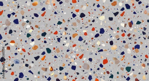 Colorful terrazzo pattern texture for creative packaging and branding