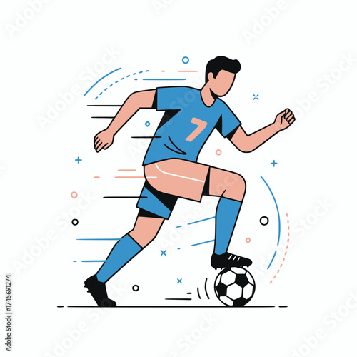 football player silhouette