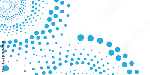 Transparent Vector Gradient Blue Color Halftone Background Staggered Dots Pattern modern dotted arts abstract vector background