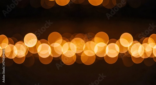 Abstract golden bokeh texture with shimmering luxury light pattern