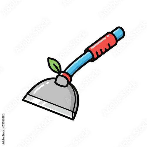 Colorful gardening tool with a leaf design, showcasing a modern aesthetic for gardening enthusiasts