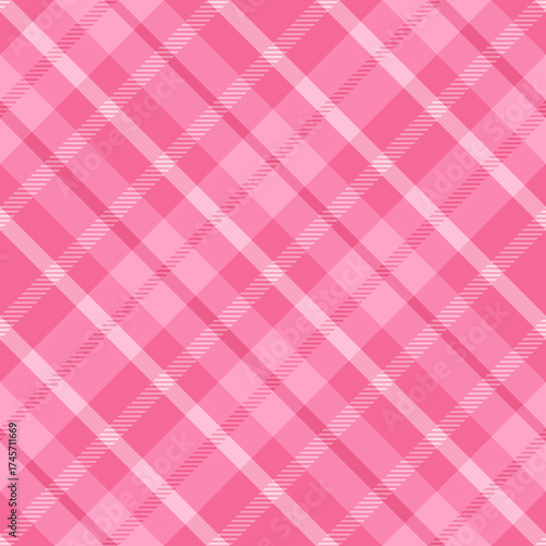 plaid pattern gingham vector illustration for making dress, skirt, tablecloth, wallpaper or background
