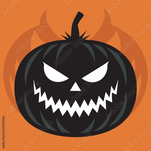 black-silhouette-of-scary-pumpkin-faces--halloween.eps