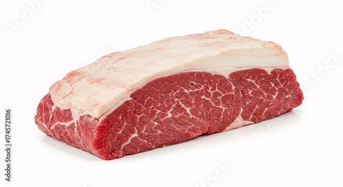 Beef tenderloin isolated on white background