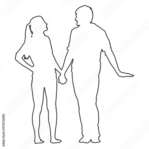 human romatic Icon line