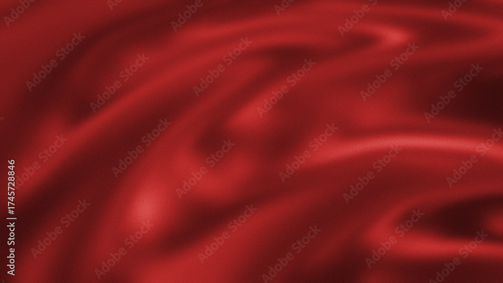 Obraz premium Luxurious flowing red silk texture with subtle light highlights