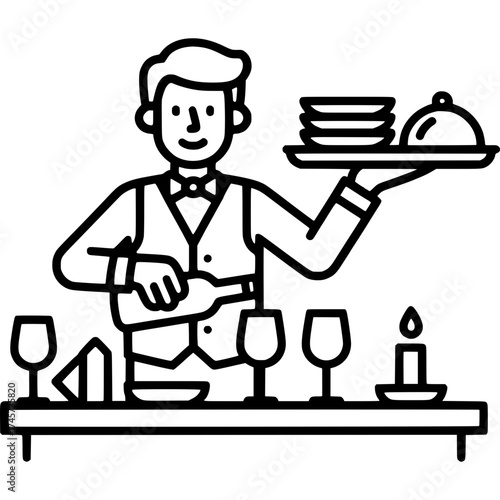 Waiter Icon