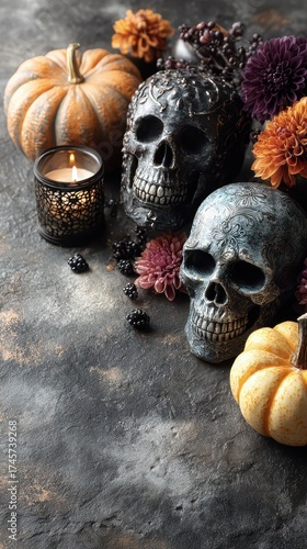 Enjoy Halloween with spooky decor!