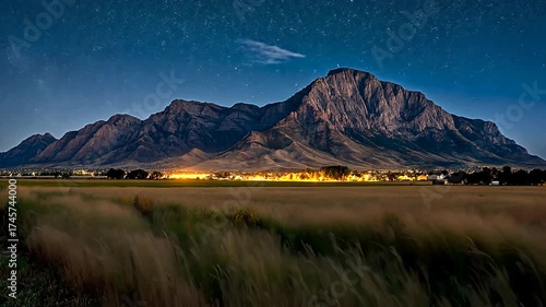 Serene Tropical Beach at Sunset with Gentle Waves and Vibrant Colorful Sky